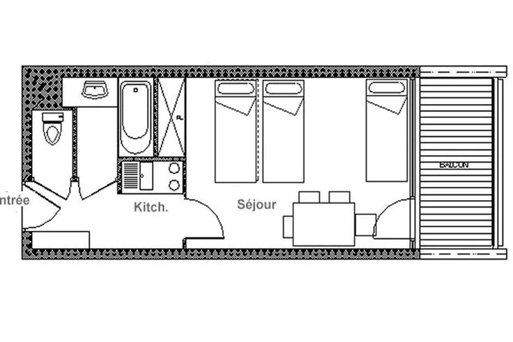 Residence Chaviere - Studio Lumineux - Depart Et Retour Ski Aux Pieds - Balcon Vue Sur Pistes Mae-3534 Сен-Мартен-де-Бельвиль Экстерьер фото